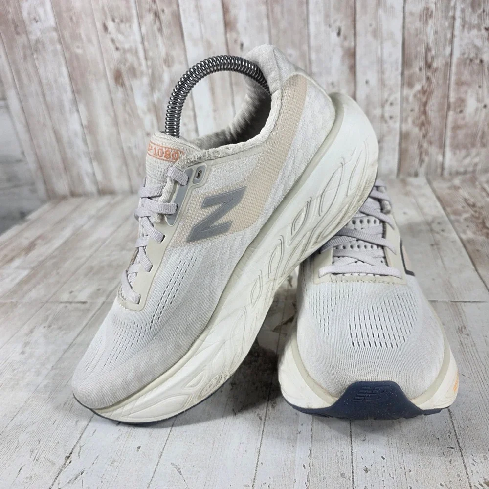 New Balance Fresh Foam X 1080 v13 Womens Running Shoes Cream White W108013